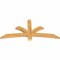 Ekena Millwork Davenport Rough Sawn Timber Gable Bracket, Western Red Cedar, 60"W x 27"H x 2"D x 4"F, 11/12 Pitch GBW060X27X0204DAV00RWR - alternate 2
